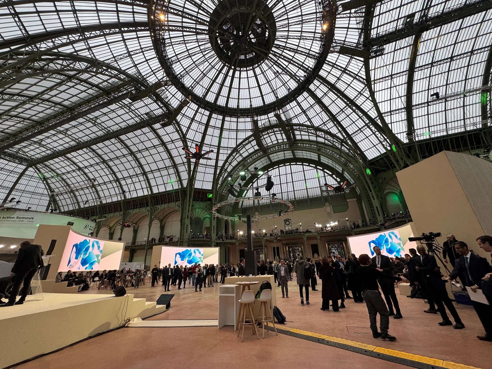 Conférence internationale au Grand Palais